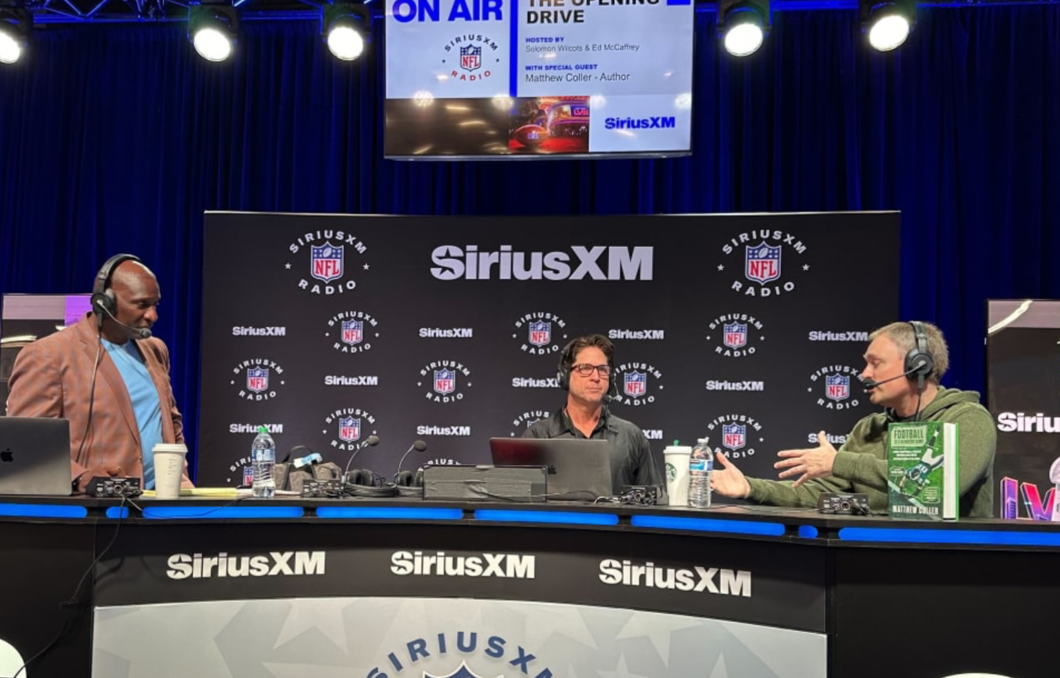 Matthew Coller at the Super Bowl: The buzz from radio row